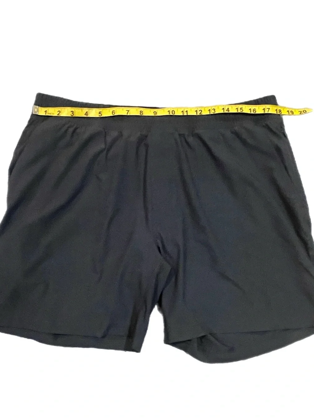 Men’s Rhône 7” Mako Athletic Shorts Lined Dark Grey Stretch Pockets Running XL